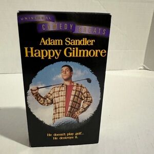 Universal Comedy Greats: Happy Gilmore VHS - Black and Blue
